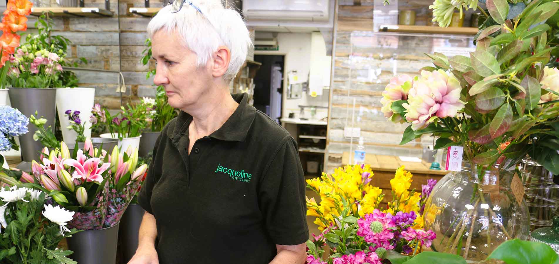 Jacqueline the Florist Visit Southam